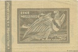 1 Milliard Mark GERMANIA Düsseldorf 1923  BB