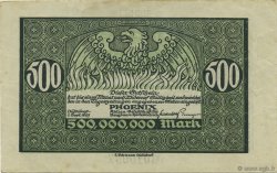 500 Millions Mark GERMANY Düsseldorf 1923  XF