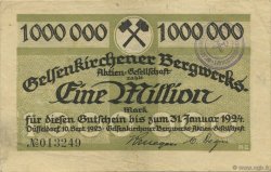 1 Million Mark GERMANY Düsseldorf 1923  VF