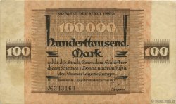 100000 Mark GERMANIA Essen 1923  BB