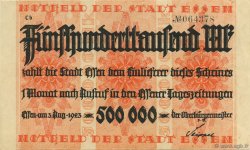 500000 Mark ALLEMAGNE Essen 1923 
