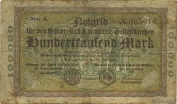 100000 Mark DEUTSCHLAND Gelsenkirchen 1923  fS