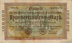 100000 Mark GERMANY Gelsenkirchen 1923 