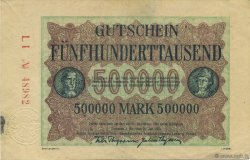 500000 Mark GERMANIA Hamborn Am Rhein 1923  BB