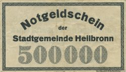 500000 Mark GERMANY Heilbronn 1923  VF