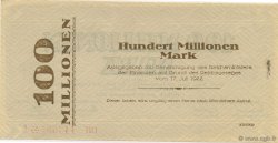 100 Millions Mark GERMANY Hörde 1923  AU