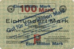 1 Million Mark ALLEMAGNE Kaiserslautern 1923 