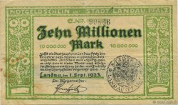 10 Millions Mark ALLEMAGNE Landau Pfalz 1923 