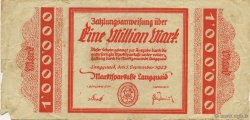 1 Million Mark GERMANY Langquaid 1923  F
