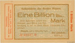 1 Billion Mark DEUTSCHLAND Mayen 1923  fST+
