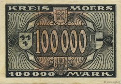 100000 Mark GERMANY Moers 1923  XF