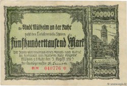 500000 Mark GERMANY Mülheim 1923 