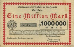 1 Million Mark DEUTSCHLAND Neustadt An Der Haardt 1923  SS