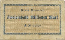 2,5 Millions Mark ALEMANIA Neuwied 1923  BC+