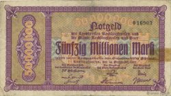 20 Millions Mark GERMANY Recklinghausen 1923  VF-