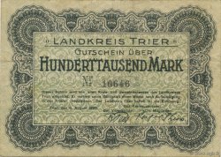 100000 Mark DEUTSCHLAND Trier - Trèves 1923  SS