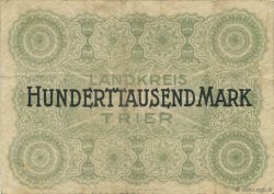 100000 Mark DEUTSCHLAND Trier - Trèves 1923  SS