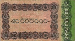 20 Millions Mark GERMANIA Trier - Trèves 1923  MB