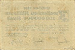 200 Millions Mark DEUTSCHLAND Trier - Trèves 1923  fVZ