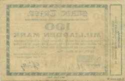 100 Milliards Mark DEUTSCHLAND Trier - Trèves 1923  SS