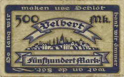 500 Mark GERMANY Velbert 1922  F+