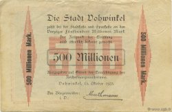 500 Millions Mark DEUTSCHLAND Vohwinkel 1923  SS