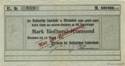 500000 Mark DEUTSCHLAND Wiesbaden 1923  SS