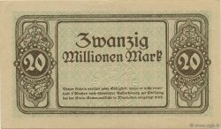 20 Millions Mark DEUTSCHLAND Wiesbaden 1923  VZ+