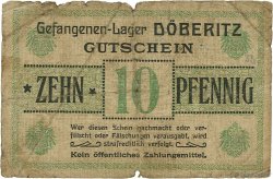 10 Pfennig DEUTSCHLAND Döberitz 1916  fS