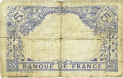 5 Francs BLEU FRANCIA  1913 F.02.21 RC