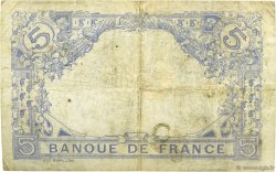 5 Francs BLEU FRANCIA  1915 F.02.33 MB