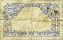 5 Francs BLEU FRANKREICH  1916 F.02.39 S
