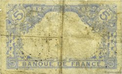5 Francs BLEU FRANCIA  1916 F.02.39 BC