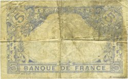 5 Francs BLEU FRANCIA  1916 F.02.46 q.BB