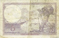 5 Francs FEMME CASQUÉE FRANCE  1923 F.03.07 F+
