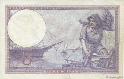 5 Francs FEMME CASQUÉE FRANCIA  1925 F.03.09 MBC+
