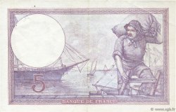 5 Francs FEMME CASQUÉE FRANKREICH  1928 F.03.12 fVZ