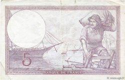 5 Francs FEMME CASQUÉE modifié FRANCE  1939 F.04.01 VF+