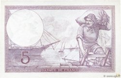 5 Francs FEMME CASQUÉE modifié FRANKREICH  1939 F.04.05 fST
