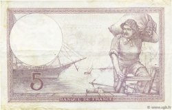 5 Francs FEMME CASQUÉE modifié FRANKREICH  1939 F.04.10 VZ