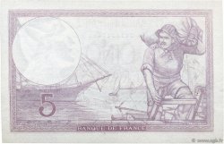 5 Francs FEMME CASQUÉE modifié FRANCIA  1939 F.04.12 EBC