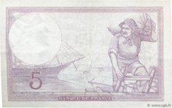 5 Francs FEMME CASQUÉE modifié FRANCIA  1939 F.04.12 q.AU