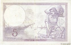 5 Francs FEMME CASQUÉE modifié FRANKREICH  1940 F.04.17 SS