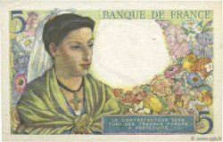 5 Francs BERGER FRANCIA  1943 F.05.01 EBC+