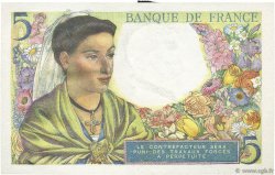 5 Francs BERGER FRANCE  1943 F.05.03 pr.SPL