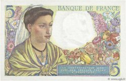 5 Francs BERGER FRANKREICH  1943 F.05.05 fST+