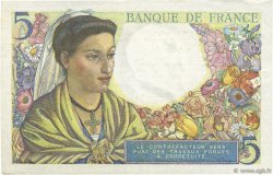 5 Francs BERGER FRANCIA  1945 F.05.06 q.SPL