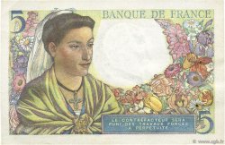 5 Francs BERGER FRANKREICH  1945 F.05.06 VZ+