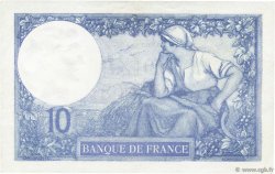 10 Francs MINERVE FRANKREICH  1918 F.06.03 VZ+