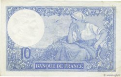 10 Francs MINERVE FRANCE  1921 F.06.05 VF+